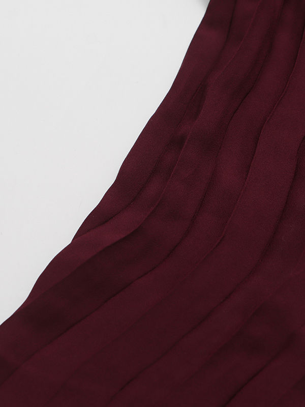 TWOTWINSTYLE Sleeveless Tunic Irregular Hem Vintage Dress