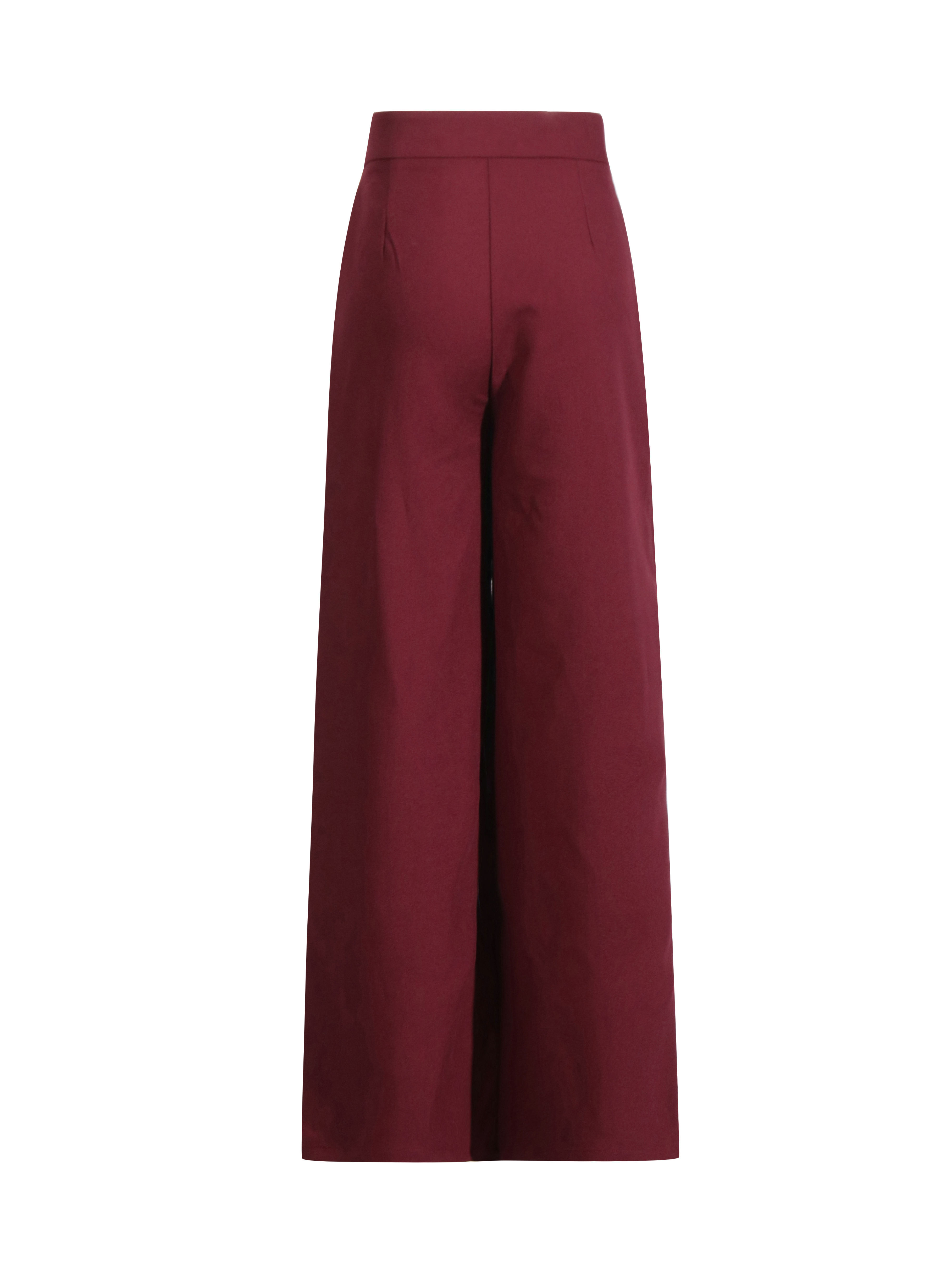 TWOTWINSTYLE V Neck Long Sleeve Tunic Coat Solid Loose Pants Vintage Two Piece Set