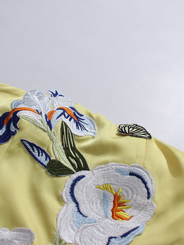 TWOTWINSTYLE Sleeveless Patchwork Embroidery Chic Dress