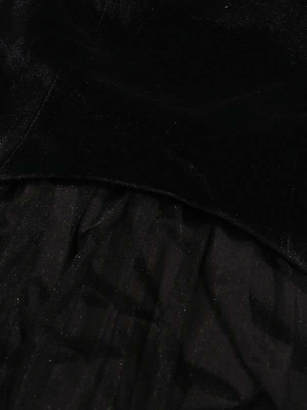 TWOTWINSTYLE Spliced Metal Button Tunic Strapless Dress