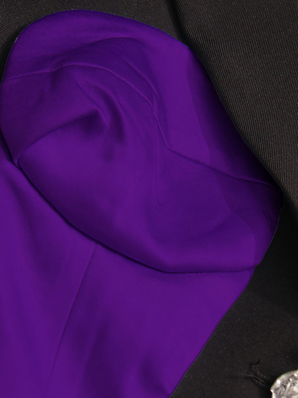 TWOTWINSTYLE Hit Color Lapel Long Sleeve Fashion Blazers