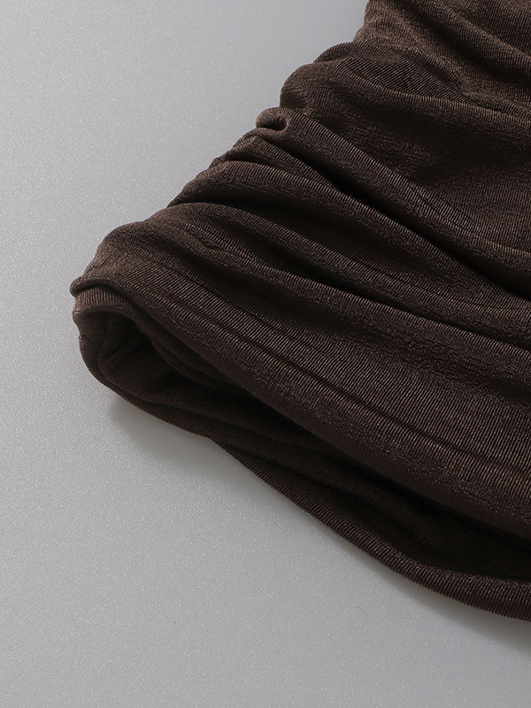 TWOTWINSTYLE Designer Ruched Slimming Tops