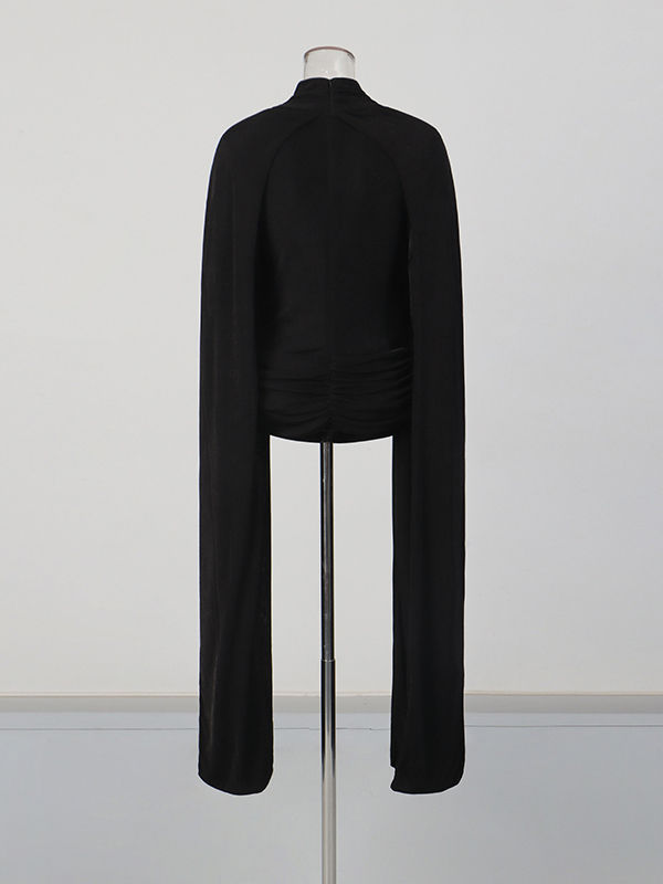 TWOTWINSTYLE Designer Ruched Slimming Tops