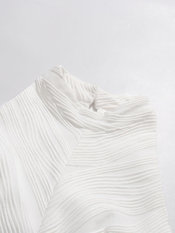 TWOTWINSTYLE Sleeveless Solid Elegant Long Dress