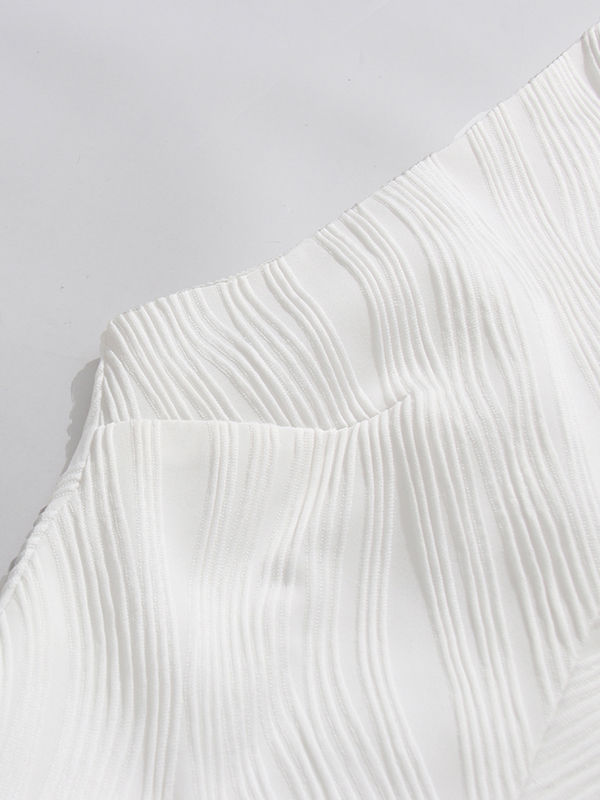 TWOTWINSTYLE Sleeveless Solid Elegant Long Dress