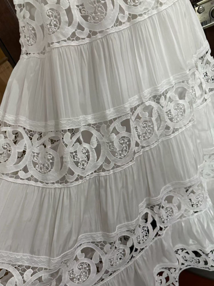 TWOTWINSTYLE Solid Sleeveless Patchwork Belt Designer Dress