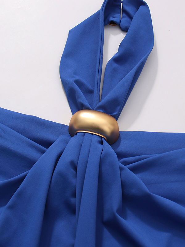 TWOTWINSTYLE Off Shoulder Minimalist Midi Dress