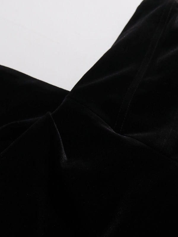 TWOTWINSTYLE Spliced Diamond And Bowknot Fashion Mini Dress