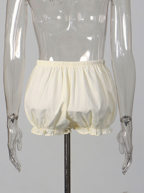 TWOTWINSTYLE Solid Tunic Stand Collar Chic Mini Dress