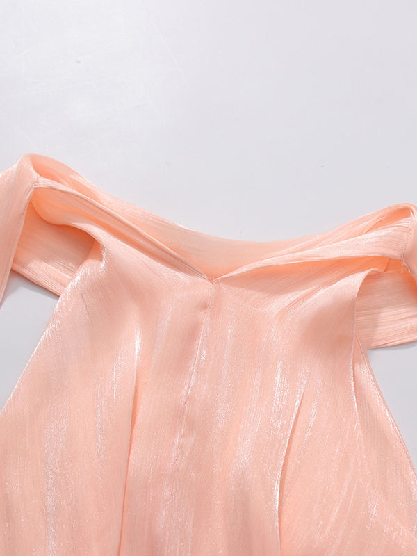TWOTWINSTYLE Solid Sleeveless Spliced Bowknot Chic Shirt