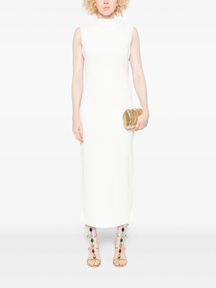 TWOTWINSTYLE Solid Sleeveless Backless Slimming Fashion Dress
