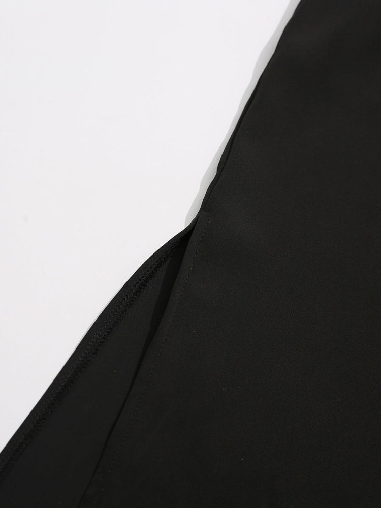 TWOTWINSTYLE Solid Sleeveless Backless Slimming Fashion Dress