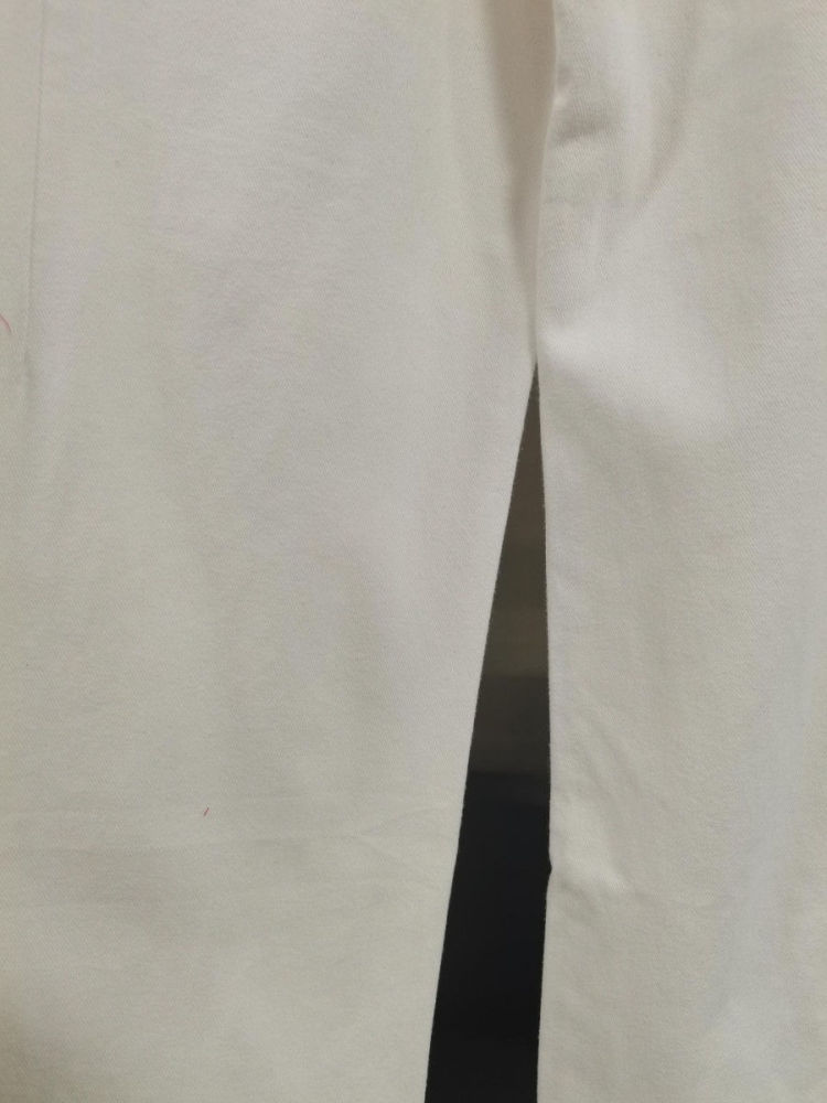 TWOTWINSTYLE Solid Loose Spliced Button Dsigner Pants