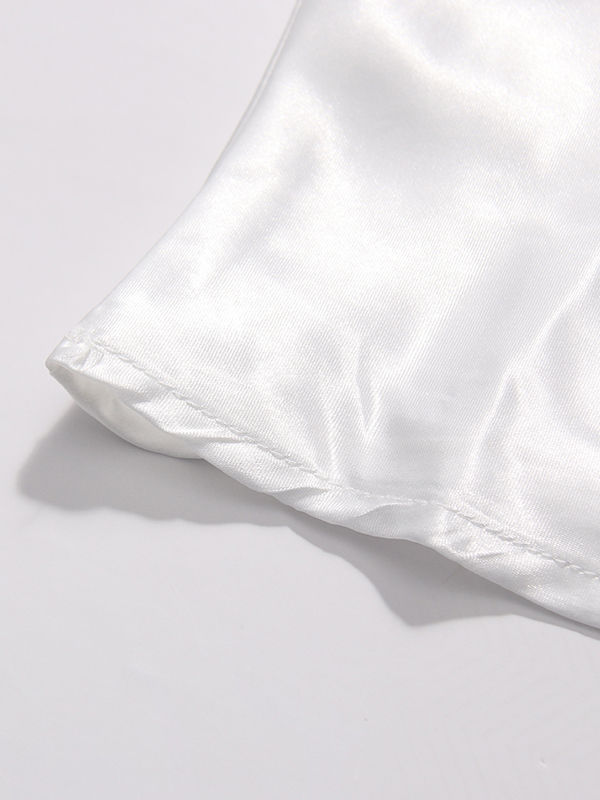 TWOTWINSTYLE Spliced Ruffles Minimalist Chic Shirt