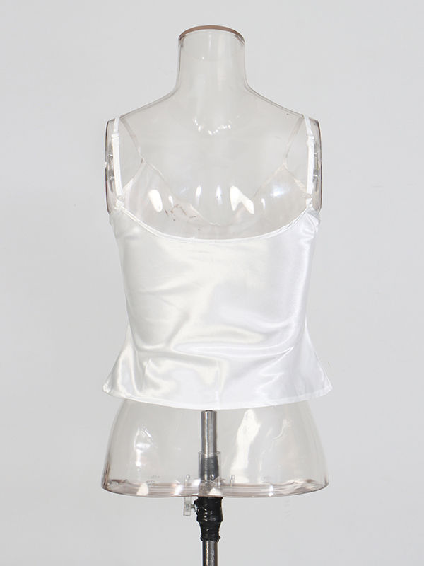TWOTWINSTYLE Spliced Ruffles Minimalist Chic Shirt