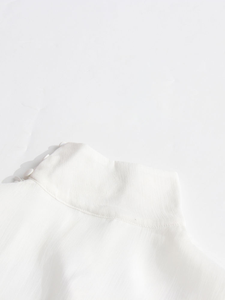 TWOTWINSTYLE Turtleneck Patchwork Bowknot Elegant Dress
