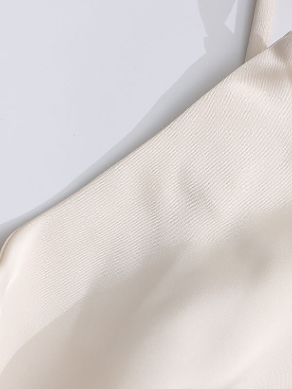 TWOTWINSTYLE Spliced Asymmetric Shawl Style Cloak Elegant Dress