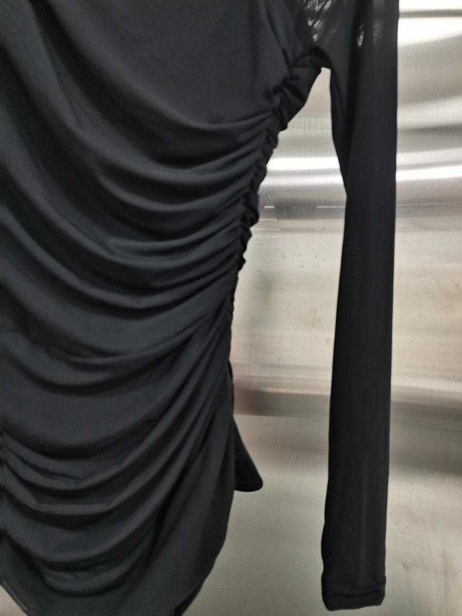 TWOTWINSTYLE Asymmetrical Neckline Slimming Sexy Jumpsuit