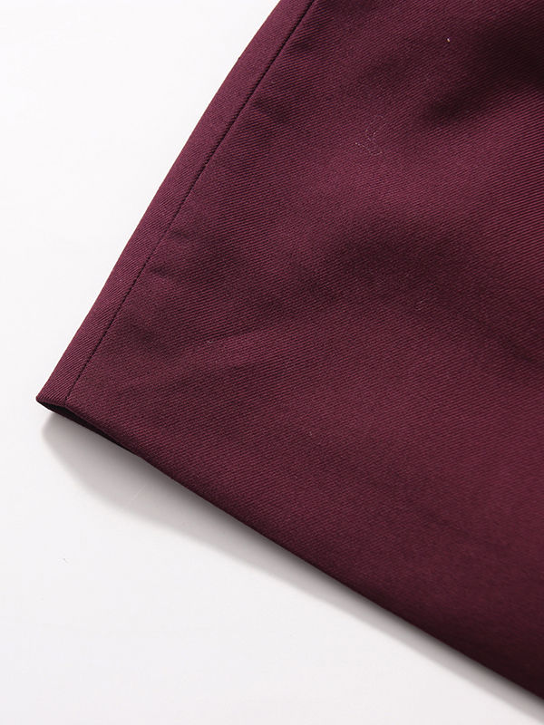 TWOTWINSTYLE Patchwork Bowknot Side Split Strapless Dress