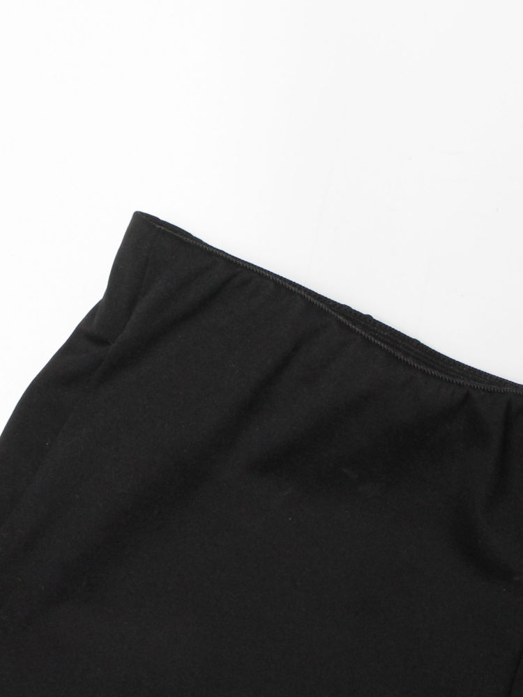 TWOTWINSTYLE Hit Color Patchwork Belt Casual Designer Pants