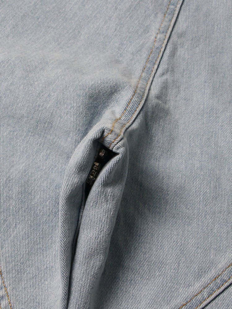 TWOTWINSTYLE Hollow Out High Waist Fashion Denim Pants