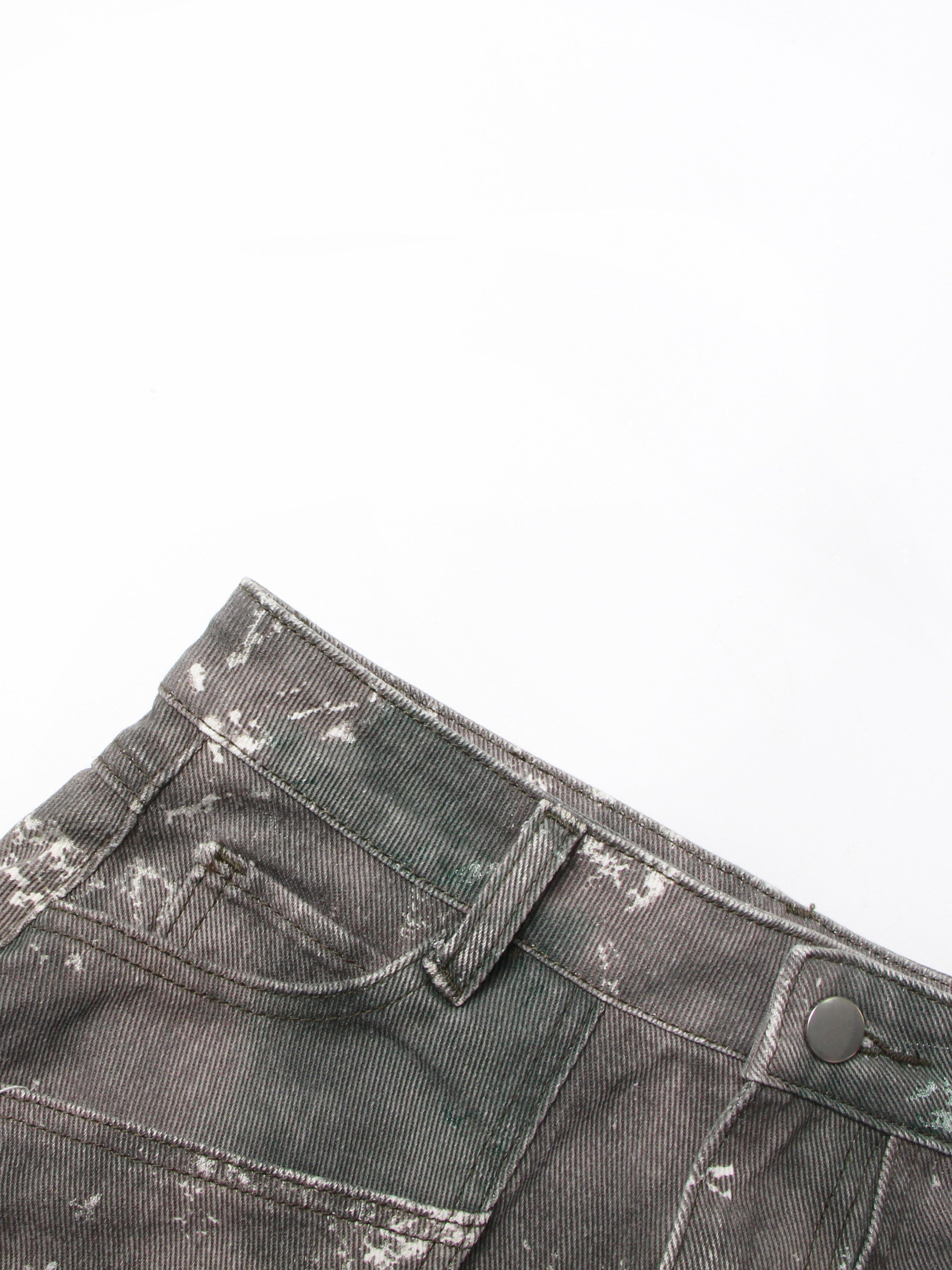 TWOTWINSTYLE Spliced Bowknot Designer Camouflage Skirt