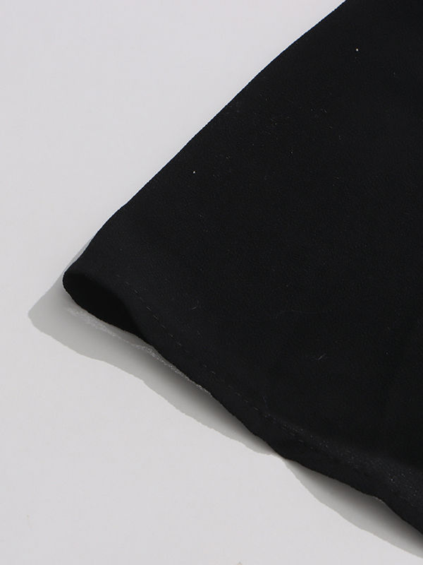 TWOTWINSTYLE Spliced Pu Leather High Waist Fashion Skirt