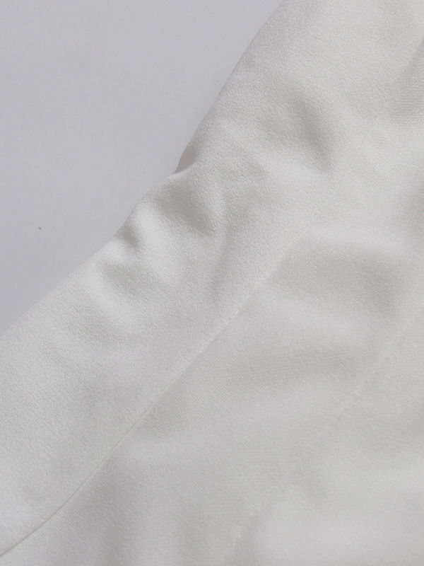 TWOTWINSTYLE Stand Collar Sleeveles Hollow Out Chic Dress