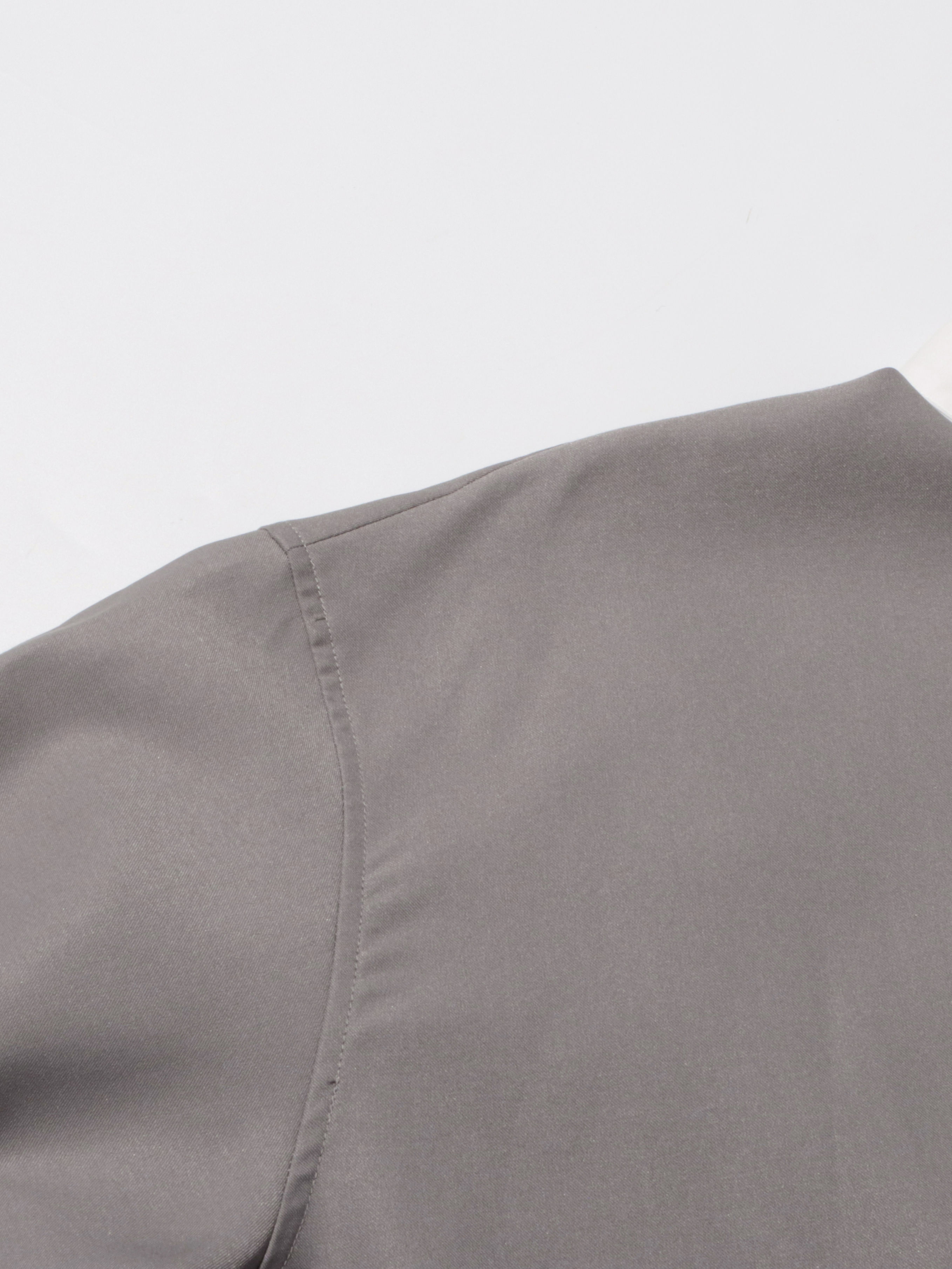 TWOTWINSTYLE Lapel Long Sleeve Hit Color Fashion Coat