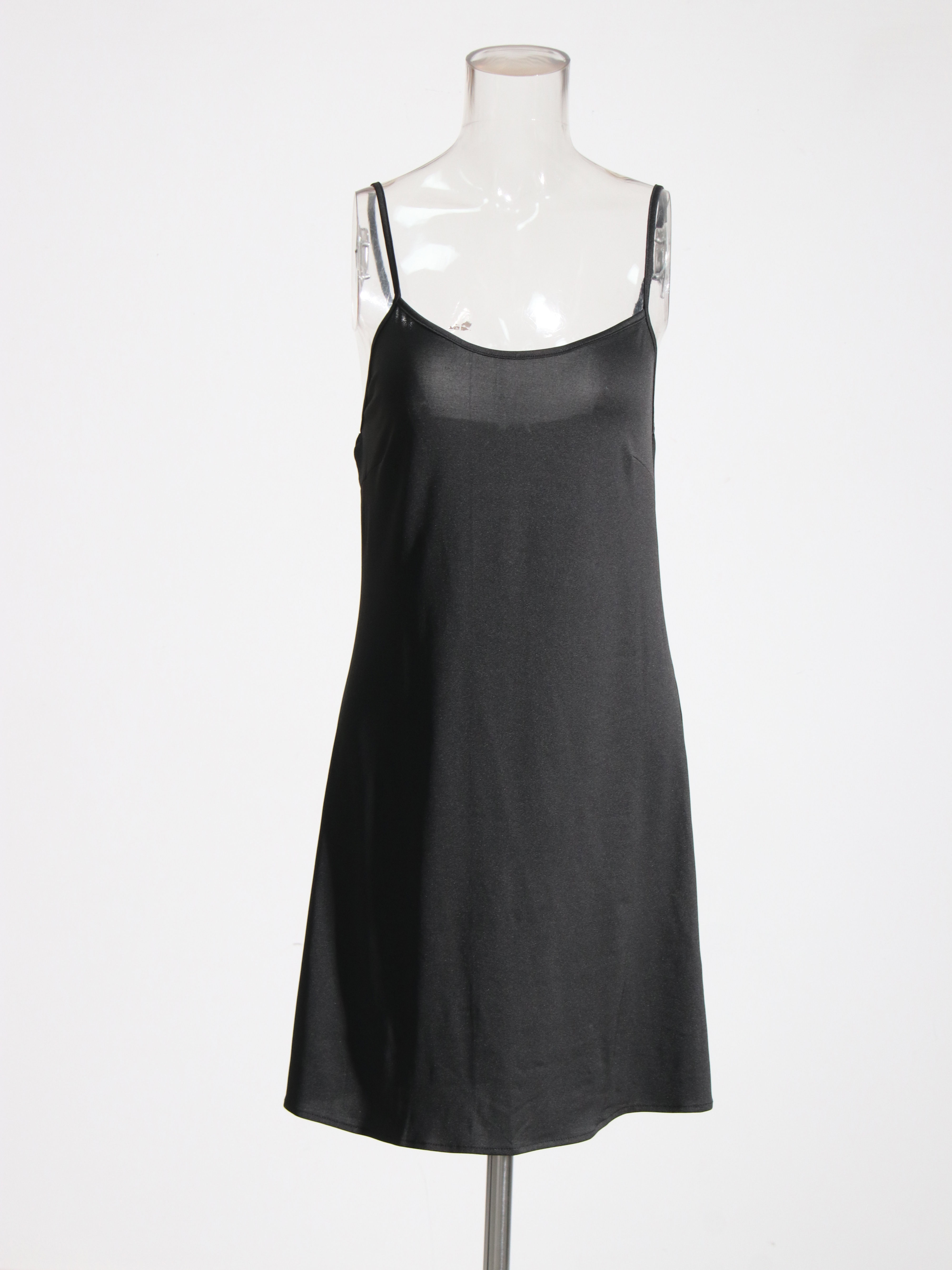 TWOTWINSTYLE Stand Collar Spliced Mesh Tunic Vintage Dress