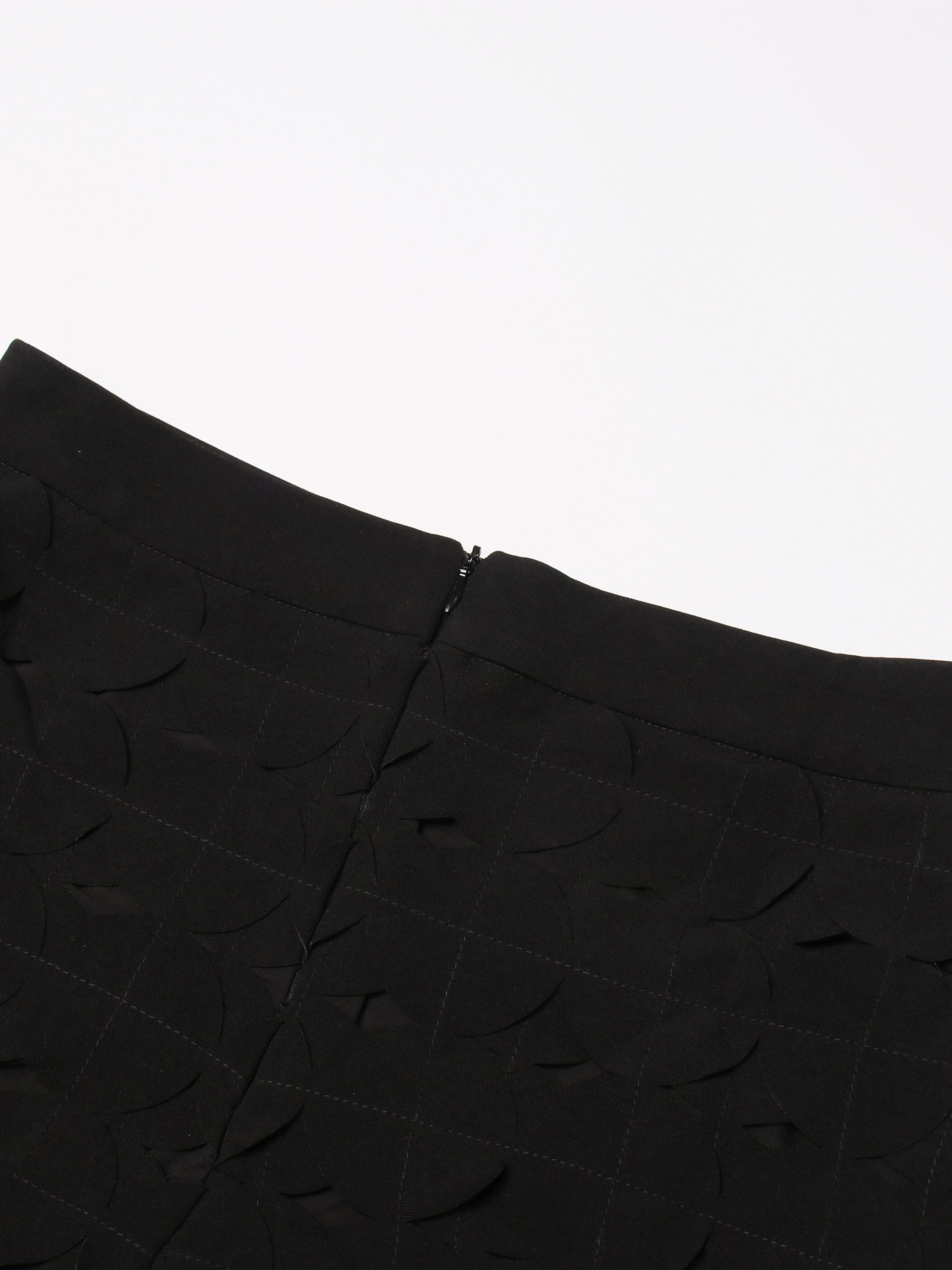 TWOTWINSTYLE Tunic Spliced Wafer Minimalist Skirt
