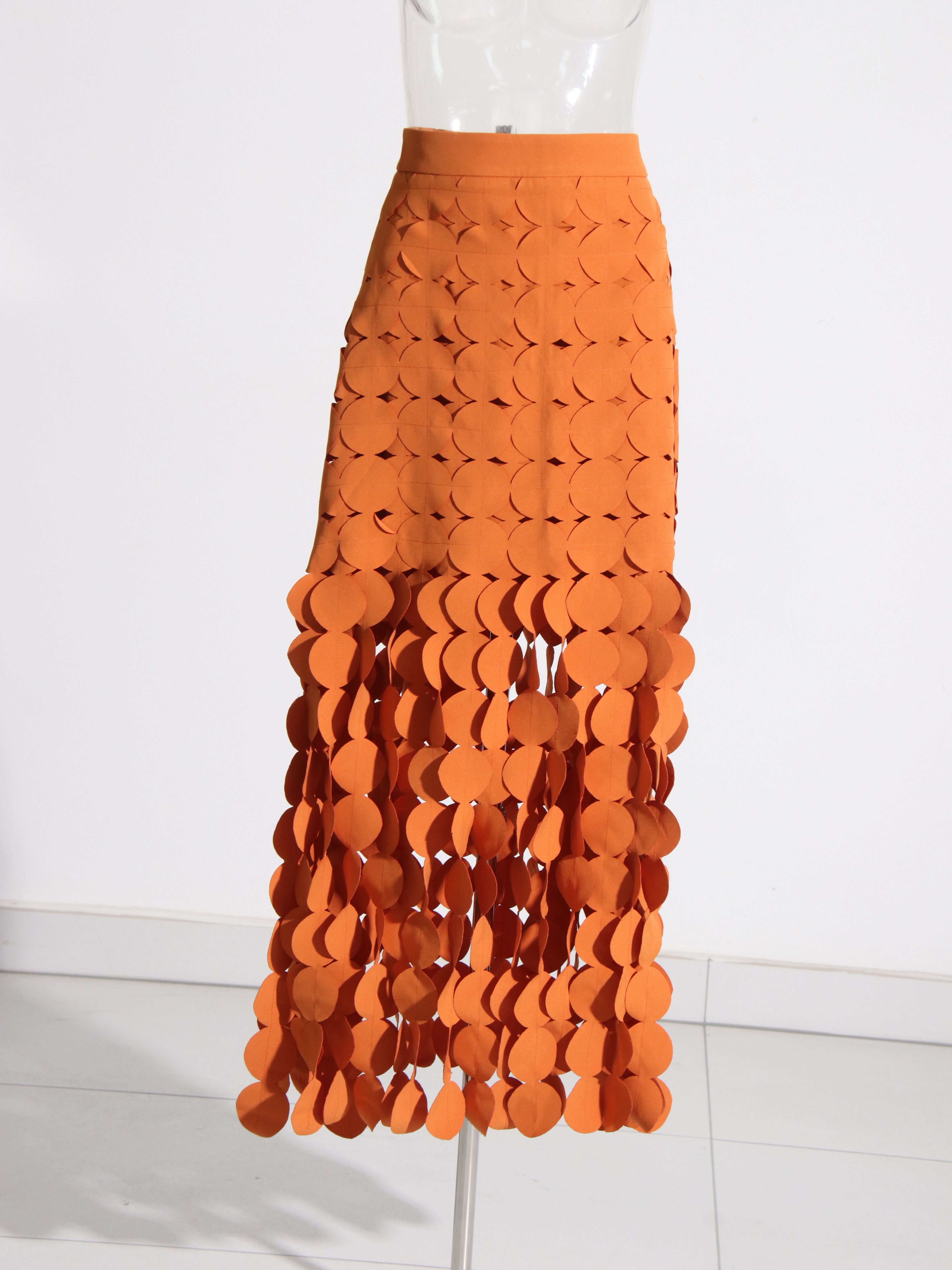 TWOTWINSTYLE Tunic Spliced Wafer Minimalist Skirt