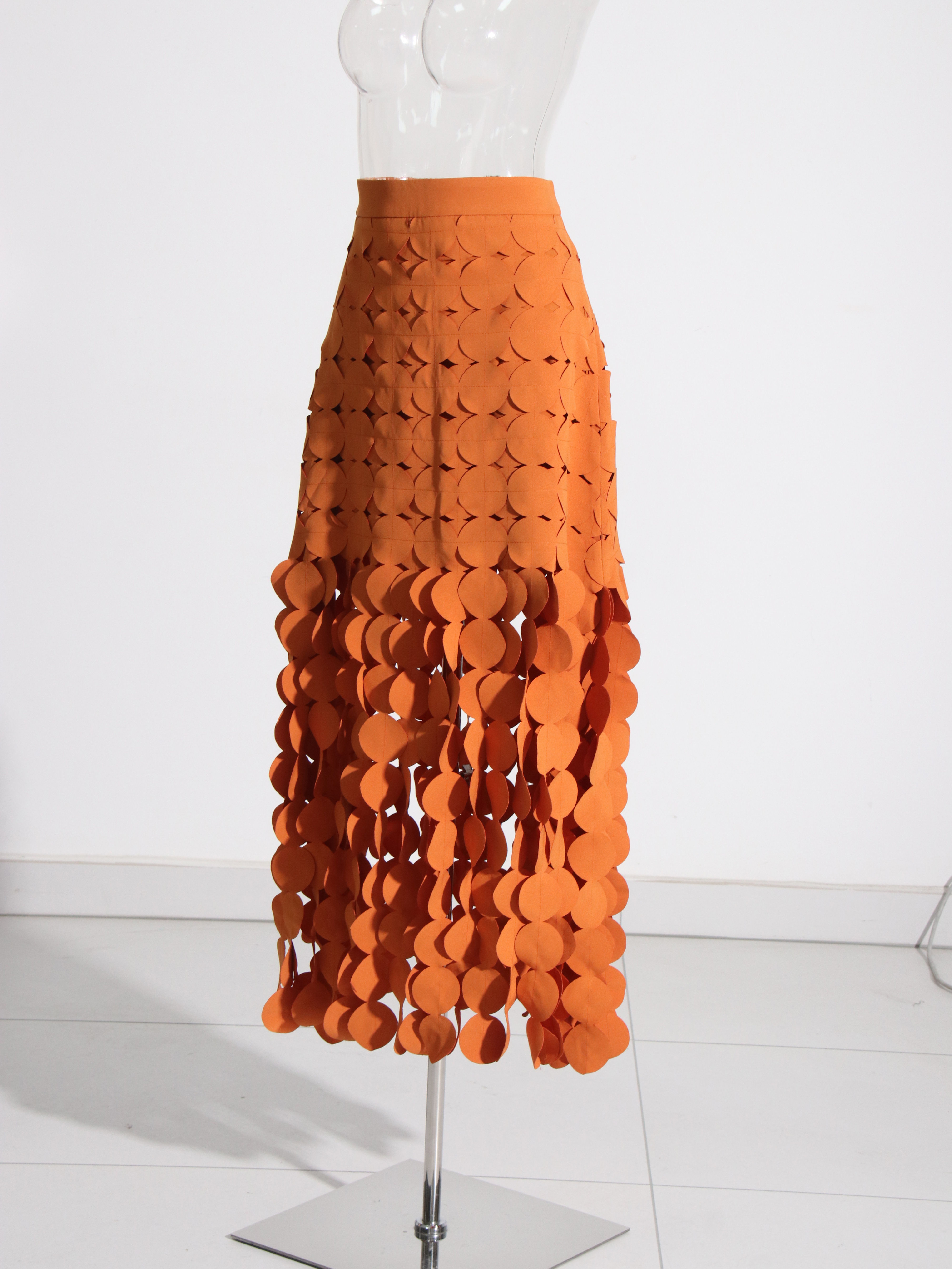 TWOTWINSTYLE Tunic Spliced Wafer Minimalist Skirt