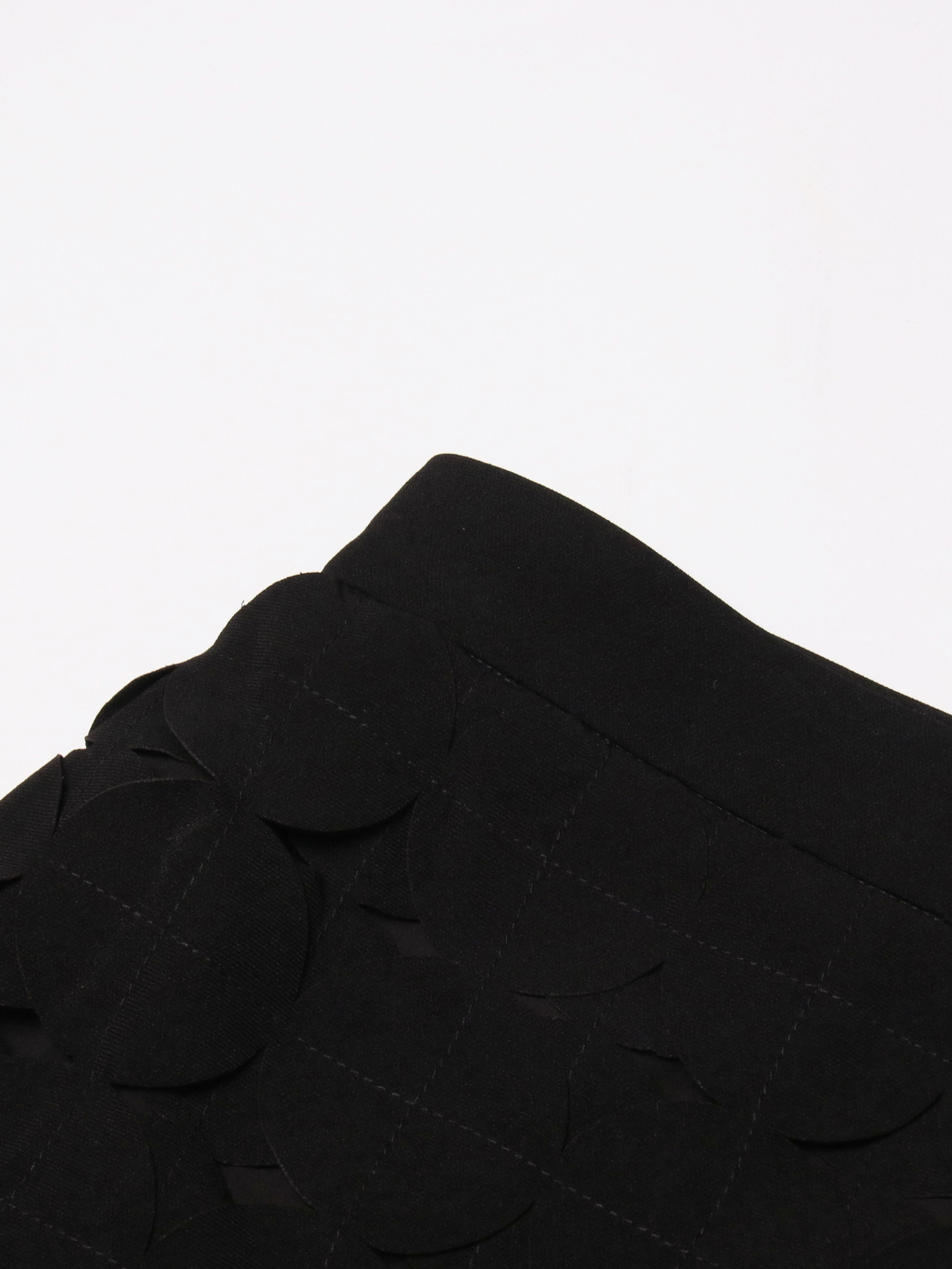 TWOTWINSTYLE Tunic Spliced Wafer Minimalist Skirt