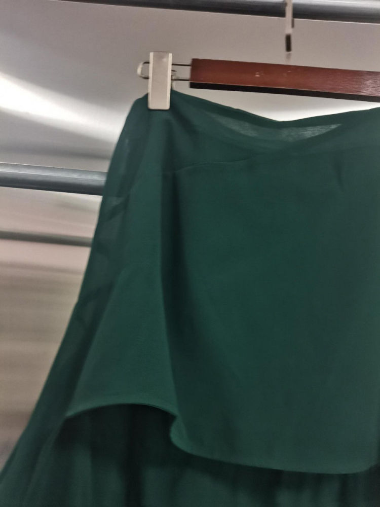 TWOTWINSTYLE High Waist Irregular Hem Vintage Skirt