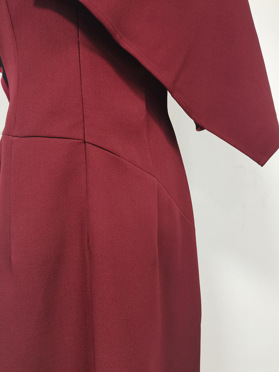 TWOTWINSTYLE Solid Sleeveles Tunic Vintage Dress