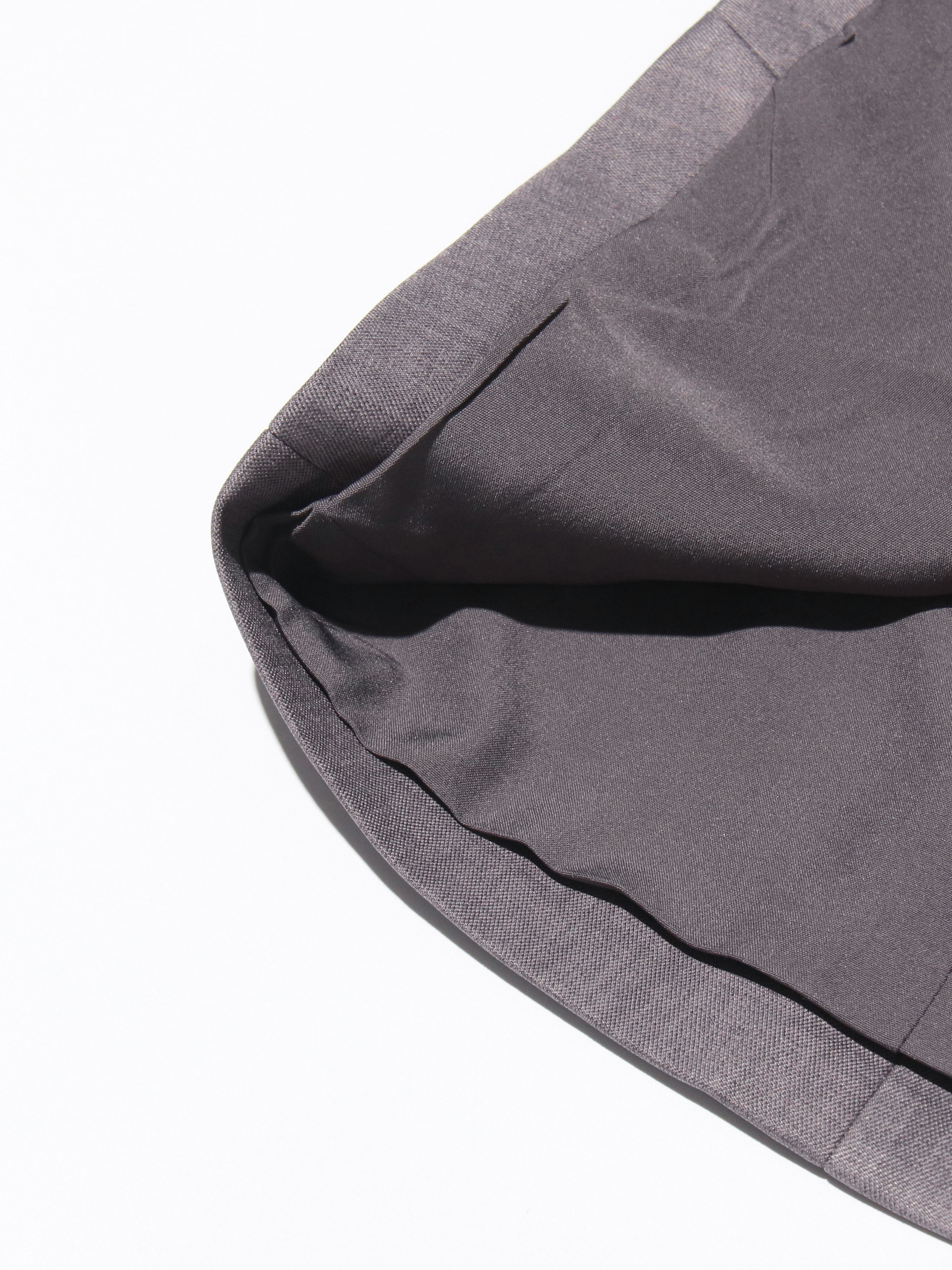 TWOTWINSTYLE Solid Lapel Spliced Belt Tunic Temperament Coat