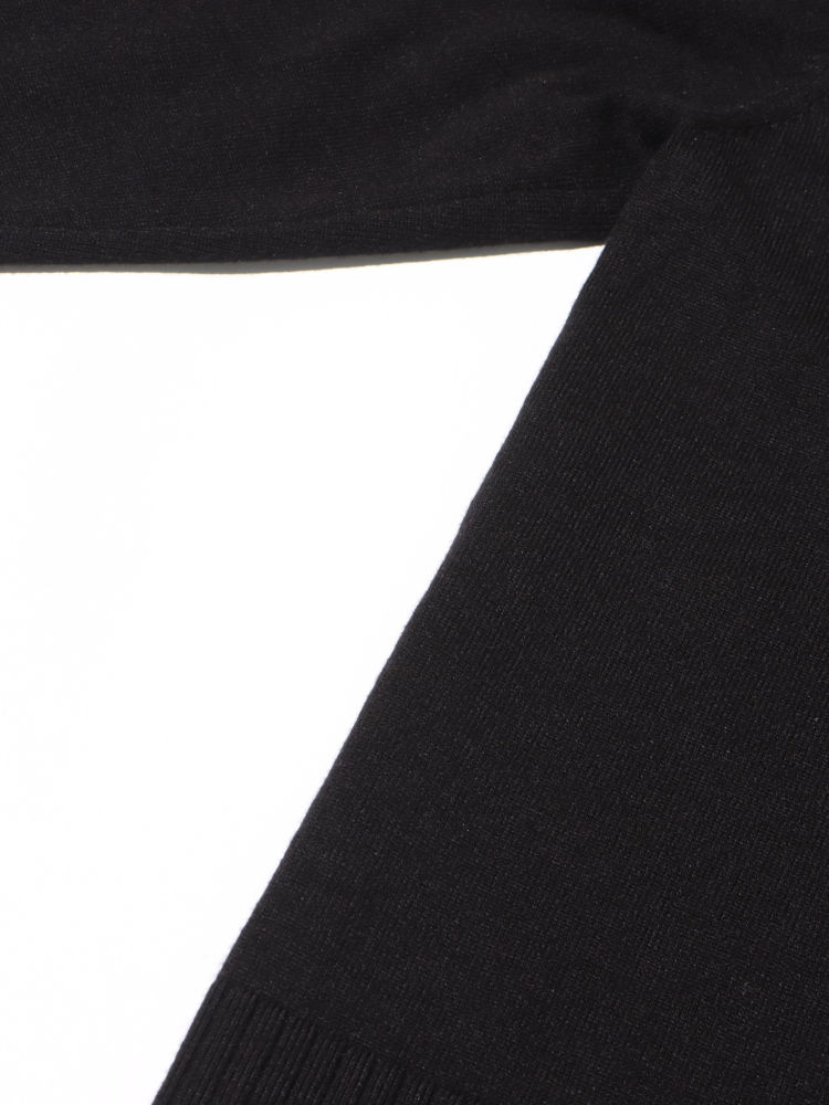 TWOTWINSTYLE V Neck Spliced Single Breasted Fashion Sweater