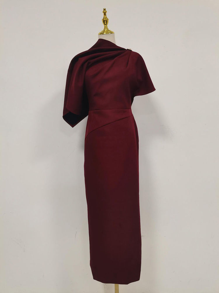 TWOTWINSTYLE Solid Sleeveles Tunic Vintage Dress