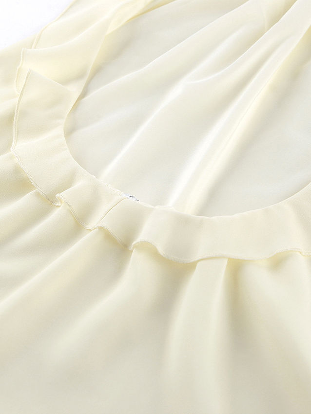 TWOTWINSTYLE Off Shoulder Patchwork Ruffles Sexy Shirt
