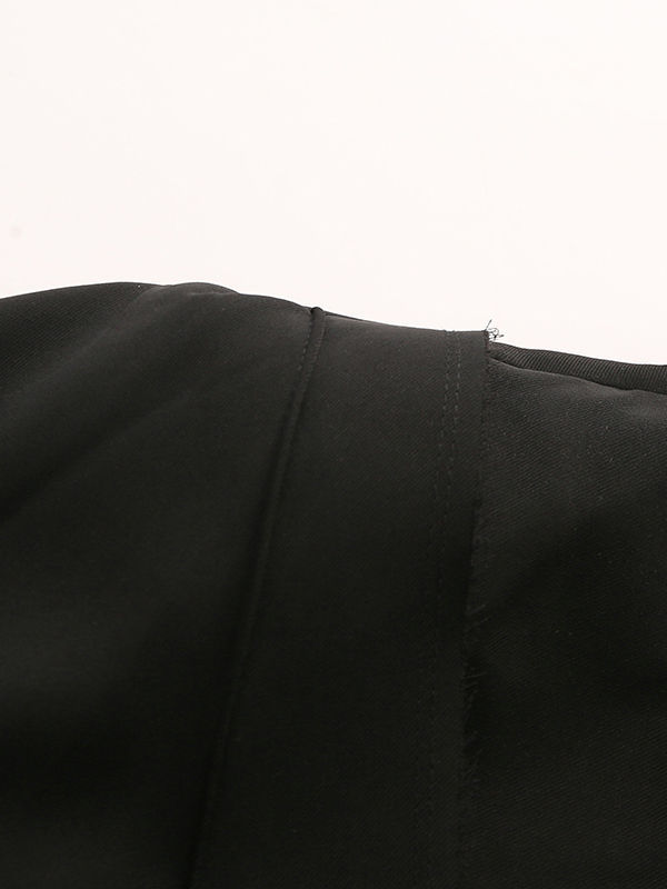 TWOTWINSTYLE V Neck Shawl Long Coat Jacket