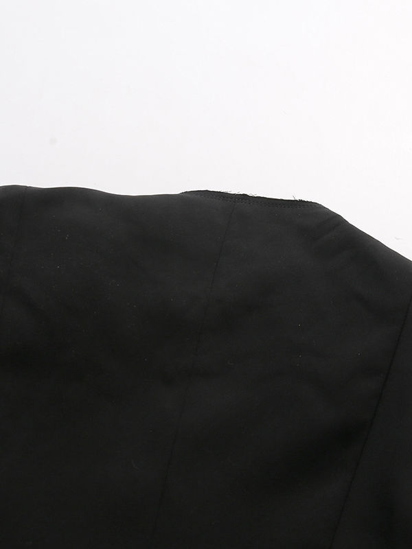 TWOTWINSTYLE V Neck Shawl Long Coat Jacket