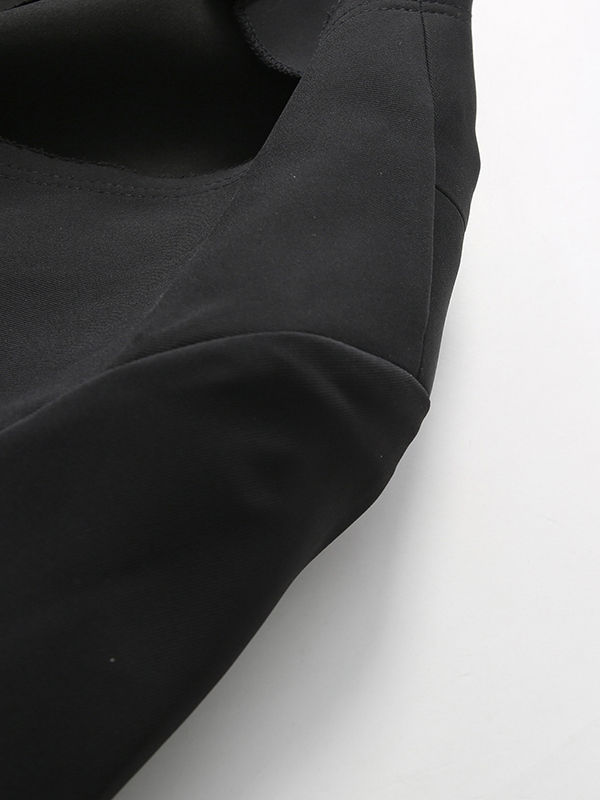 TWOTWINSTYLE V Neck Shawl Long Coat Jacket