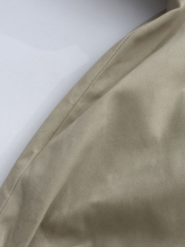 TWOTWINSTYLE Long Sleeve Lapel Hit Color Chic Coat