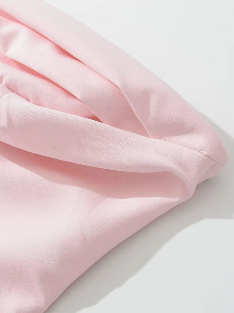TWOTWINSTYLE Off Shoulder Irregular Hem Elegant Dress