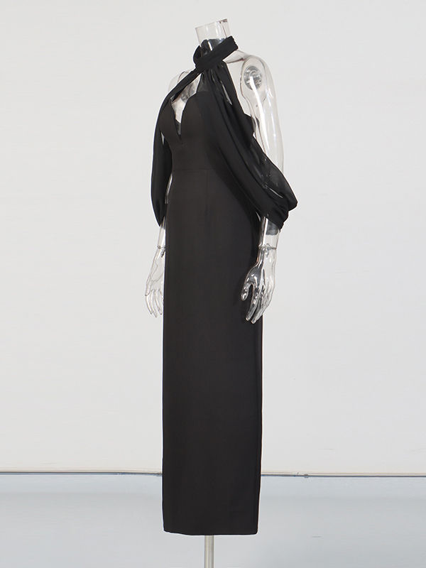 TWOTWINSTYLE Off Shoulder Tunic Temperament Dress