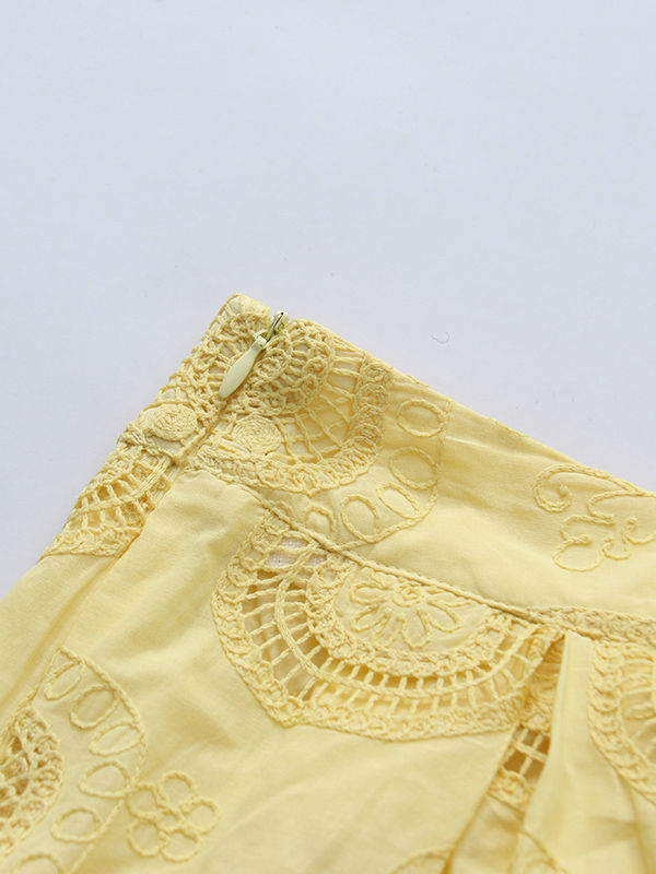 TWOTWINSTYLE Patchwork Lace Off Shoulder Top High Waist Skirt Chic Two Piece Set