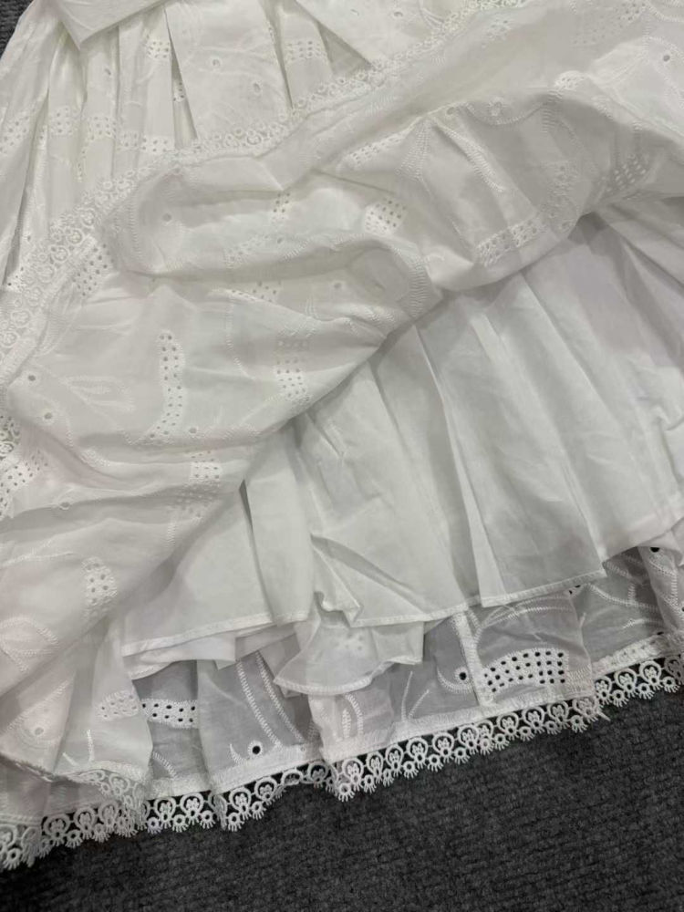 TWOTWINSTYLE Spliced 3D Flower Tunic Fashion Mini Dress