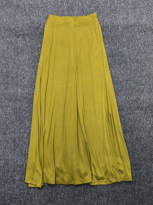TWOTWINSTYLE Long Sleeve Irregular Hem Top Loose Skirt Fashion Set