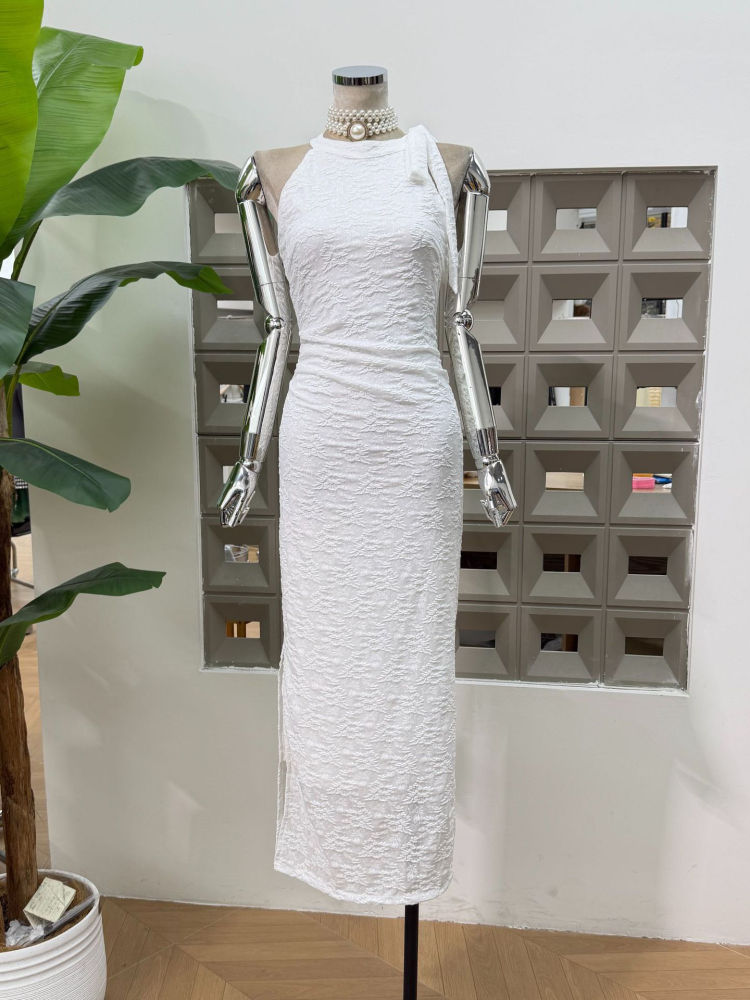 TWOTWINSTYLE Solid Off Shoulder Tunic Designer Dress
